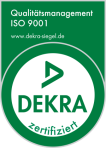 DEKRA-Siegel: Qualitätsmanagement ISO 9001
